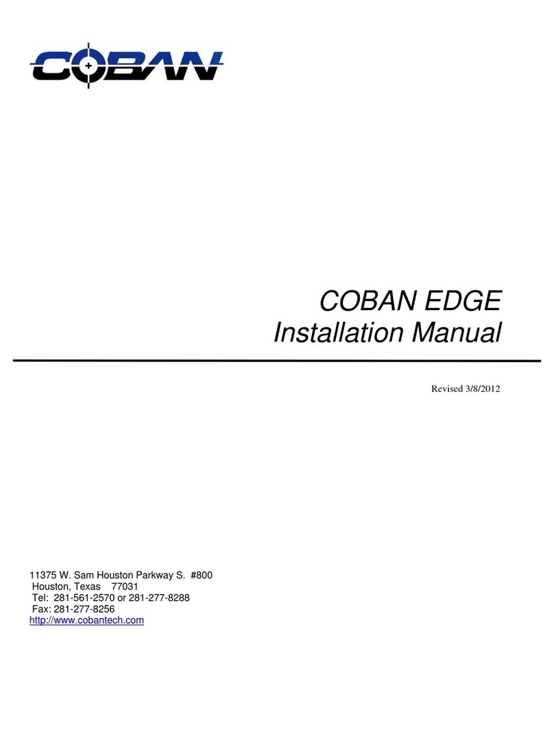 Coban EDGE User manual