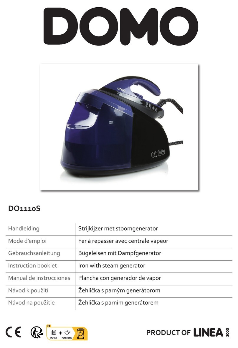 Linea 2000 DOMO DO1110S Instruction booklet