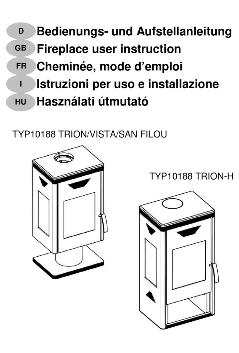 Wamsler TYP10188 TRION-H Installation instructions Wamsler TYP10188 TRION-H Installation instructions
