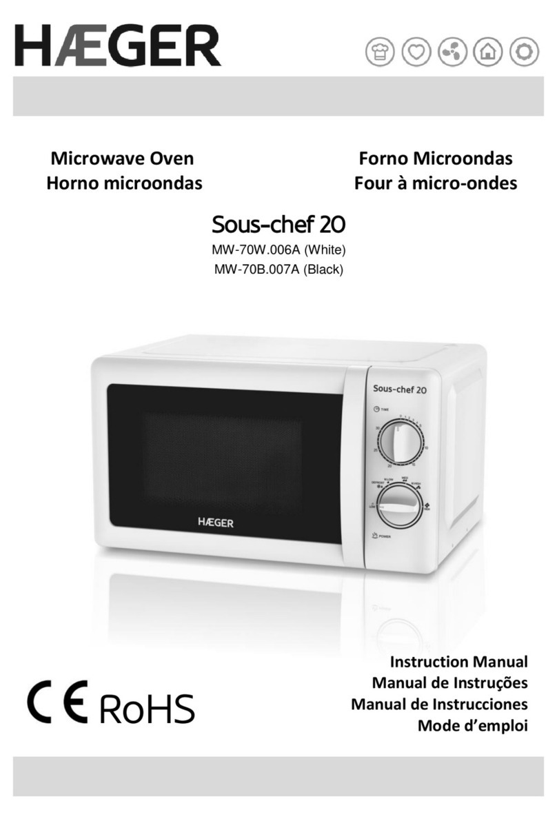 HAEGER Sous-chef 20 instruction manual