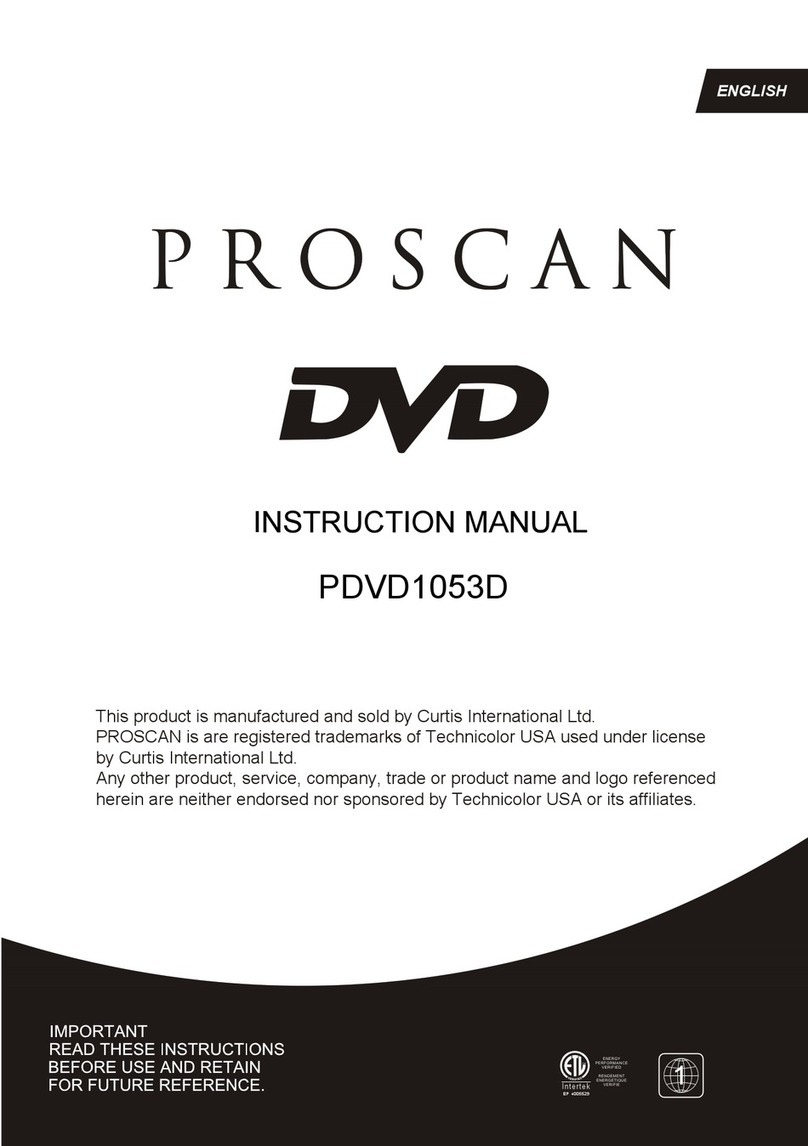 ProScan PDVD1053D instruction manual
