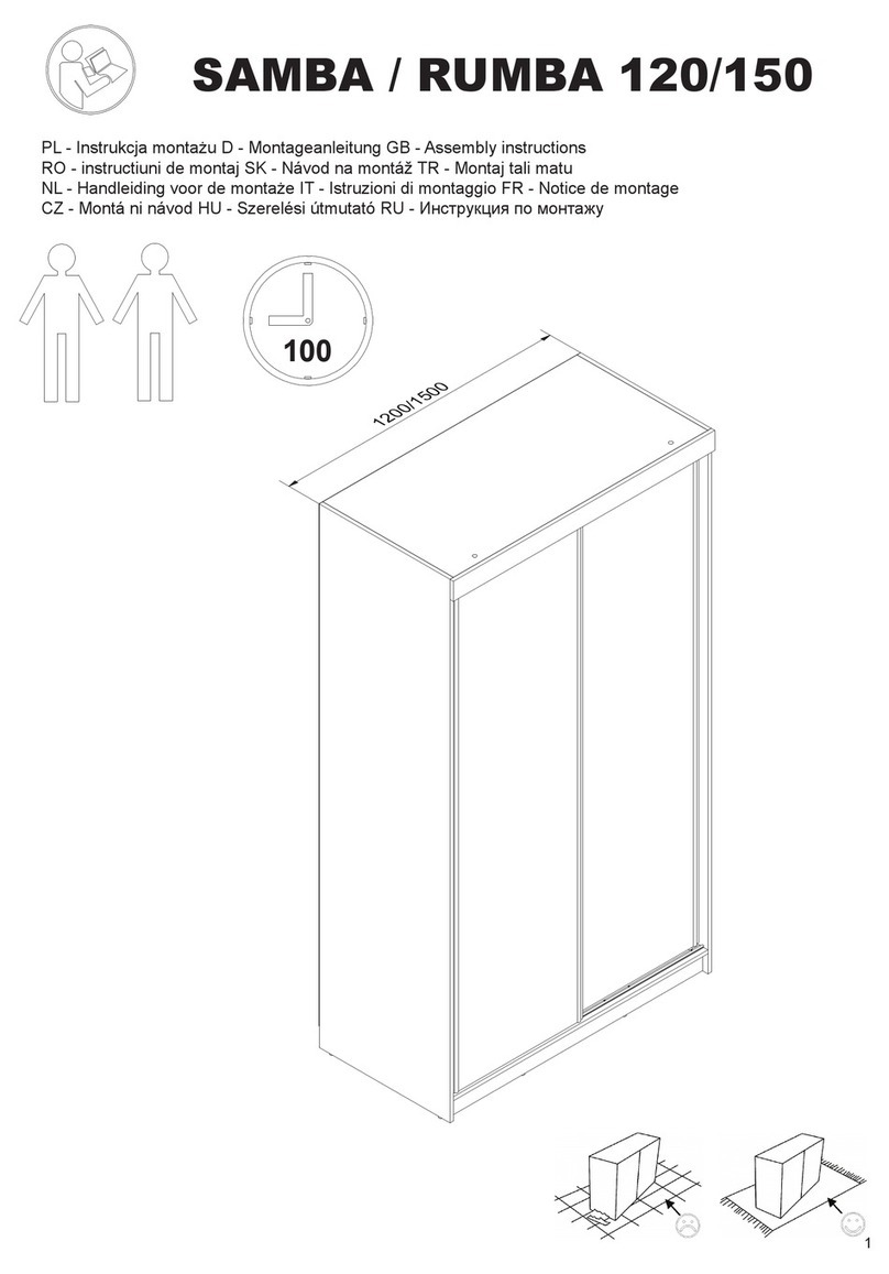 Baumax SAMBA / RUMBA 120/150 User manual