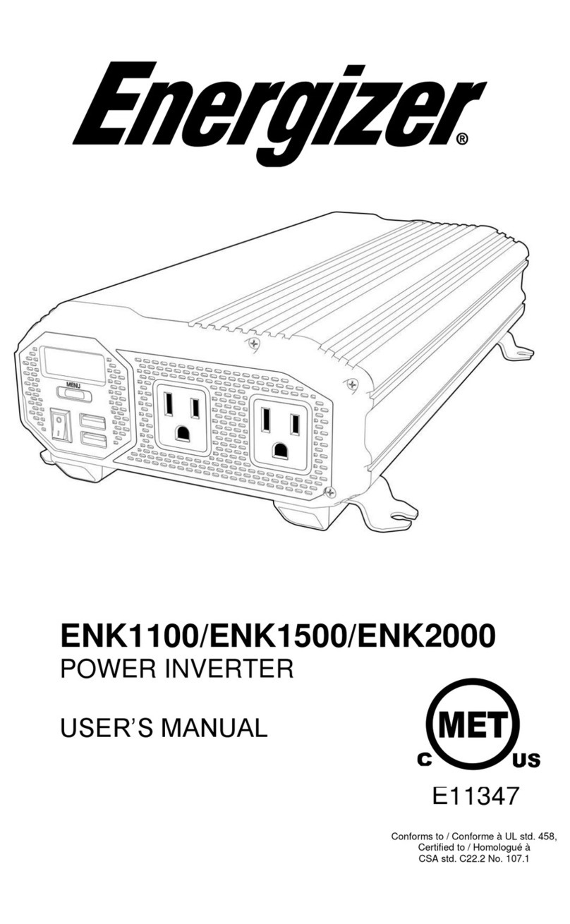 Energizer ENK1100 user manual
