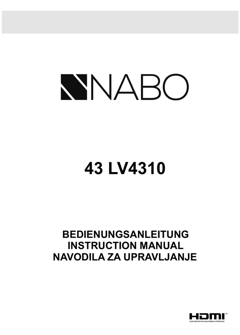 NABO 43 LV4310 User manual NABO 43 LV4310 User manual