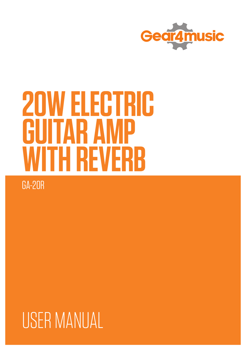 Gear4music GA-20R user manual