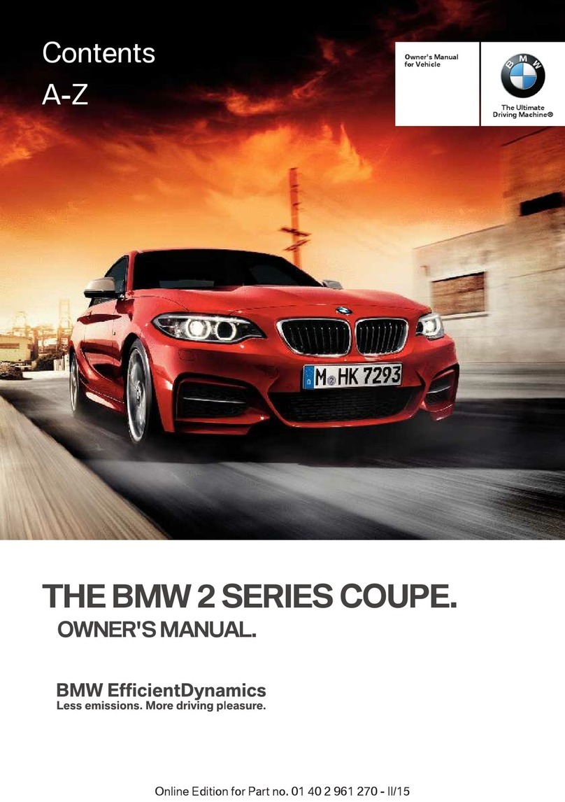BMW 2 2015 Series owner's manual