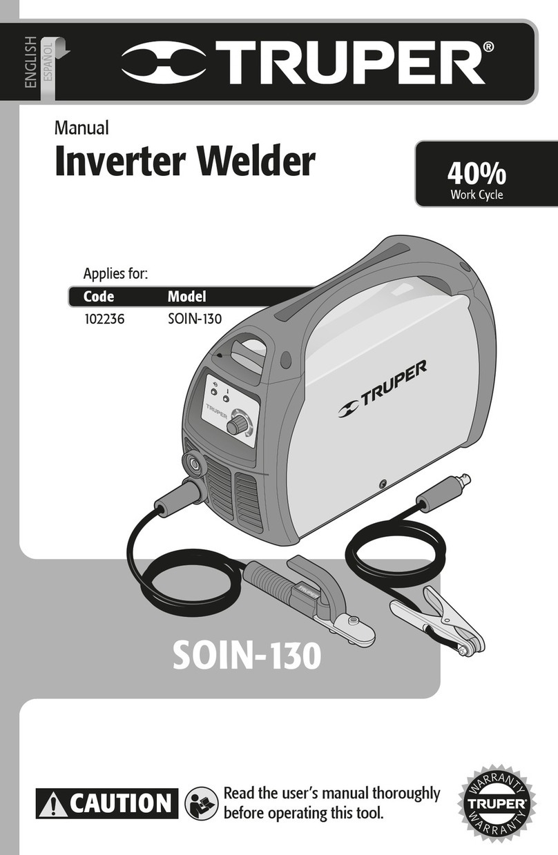 Truper SOIN-130 User manual