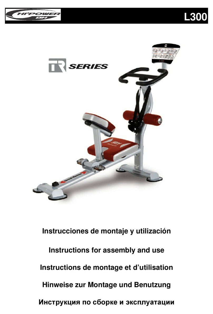 BH Hipower L300 Operator's manual