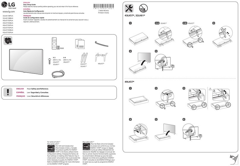 LG 32LK610BBUA User manual