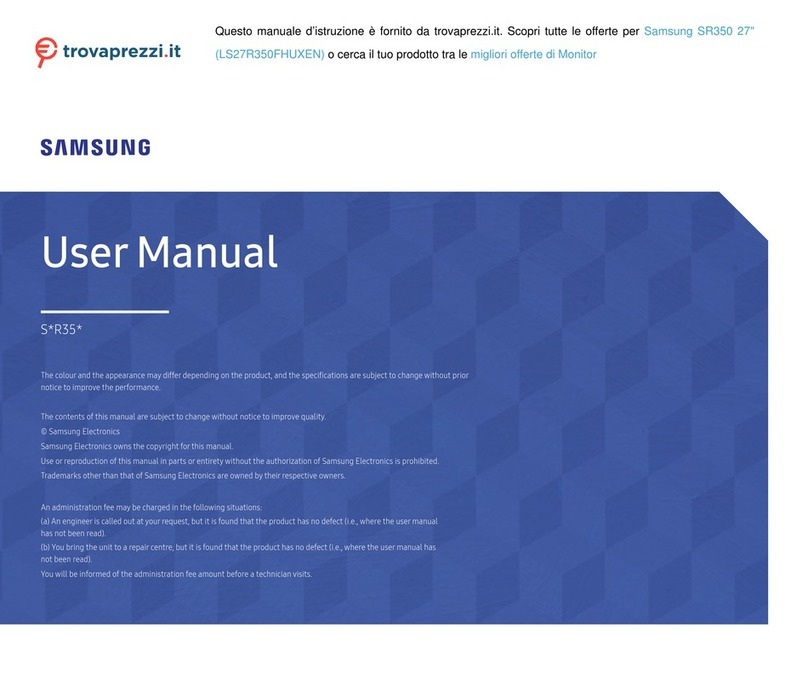 Samsung S27R350FH Series User manual