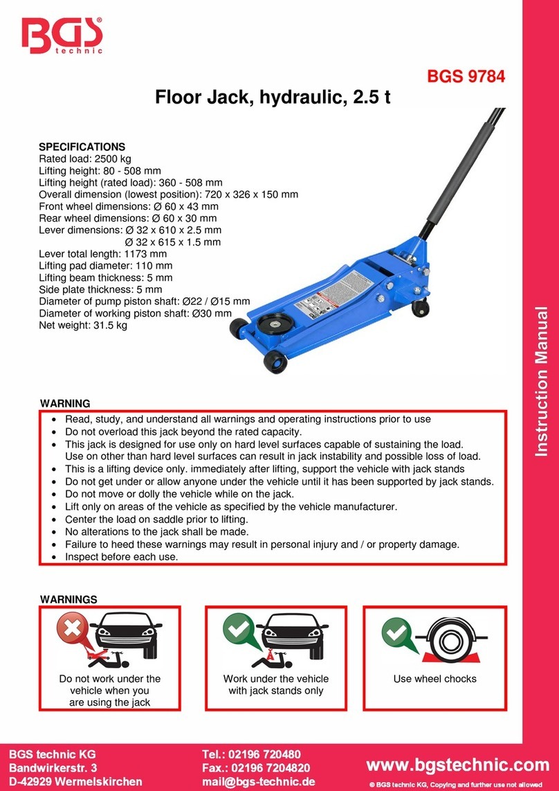 BGS technic 9784 User manual