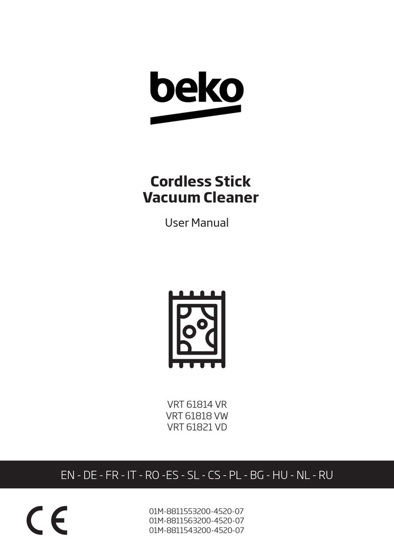 Beko 01M-8811553200-4520-07 User manual