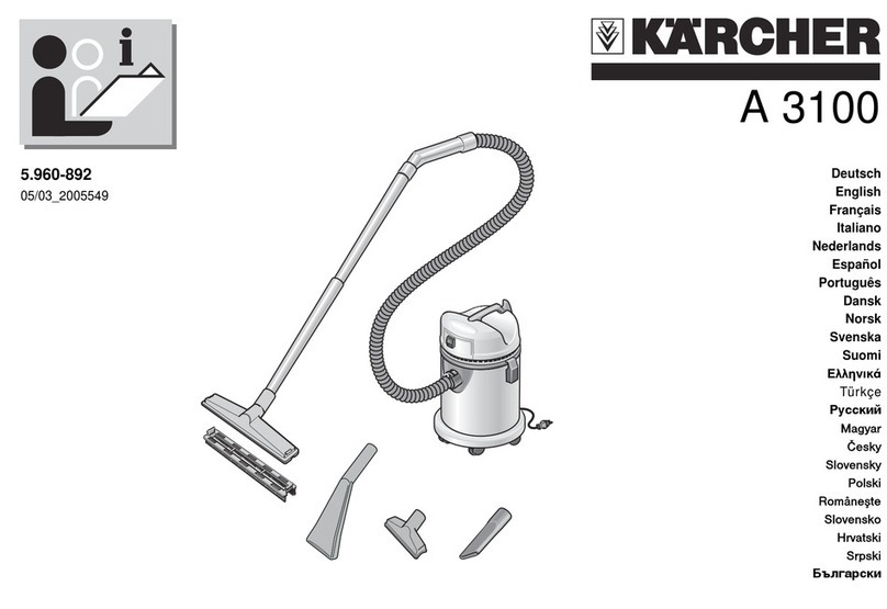 Kärcher A 3100 manual