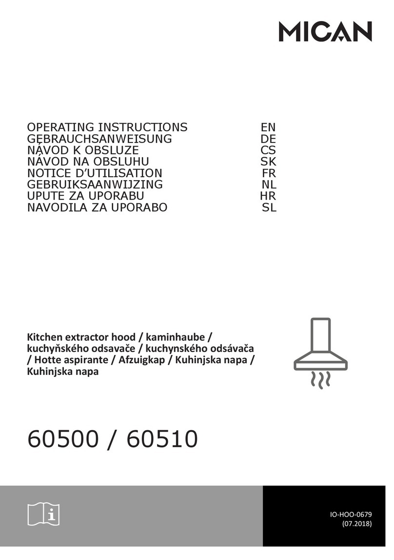 MICAN 60500 operating instructions