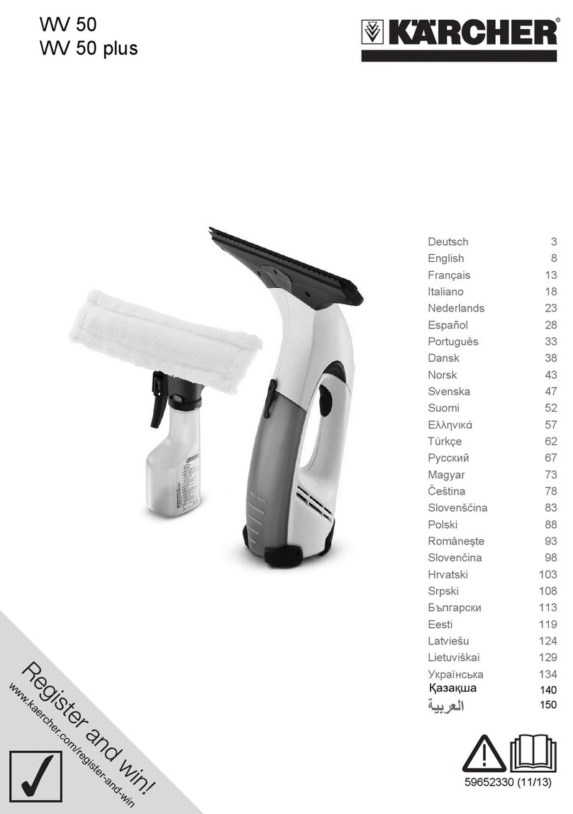 Kärcher WV 50 plus User manual