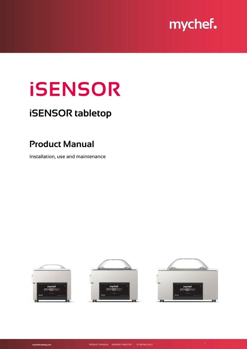 Mychef iSENSOR MVPB1640 User manual