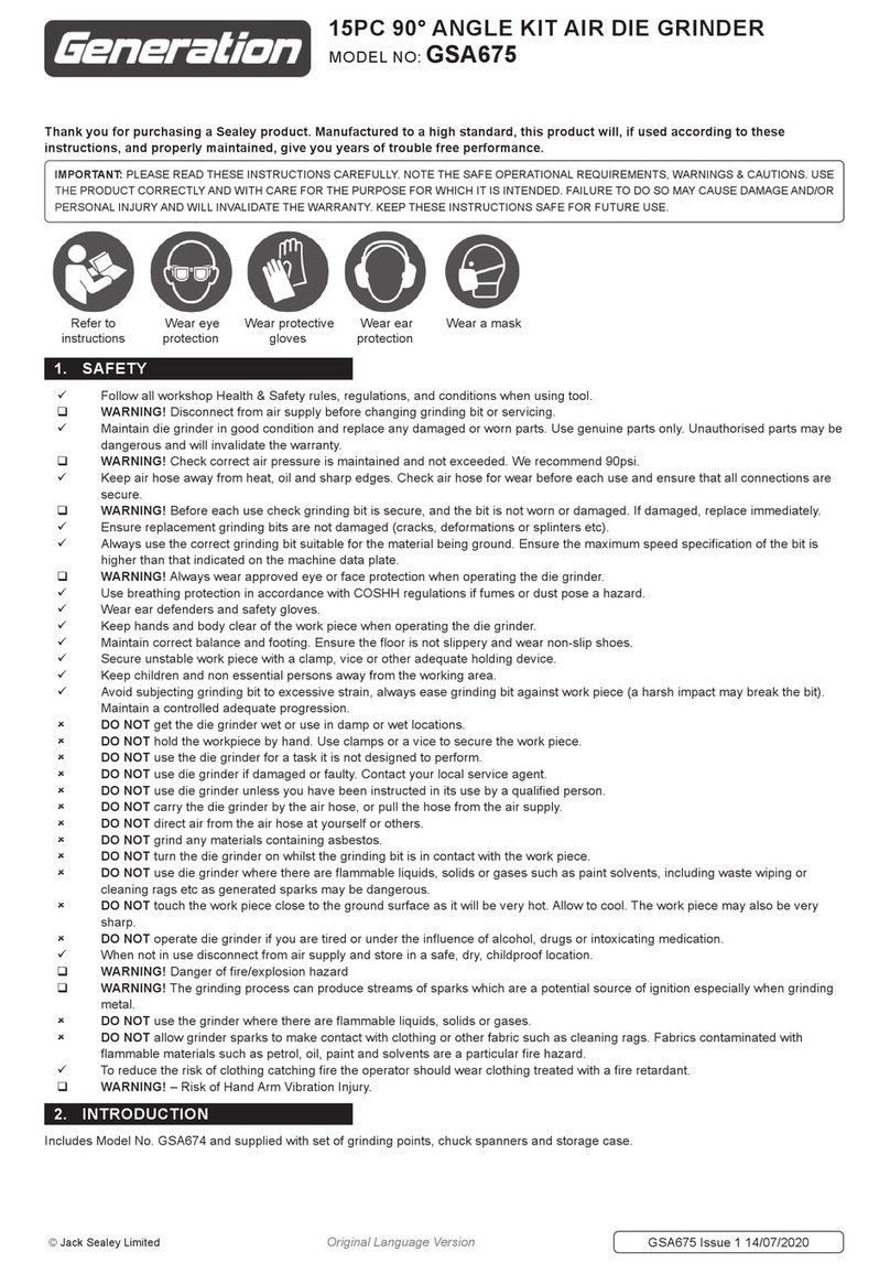 GENERATION GSA675 manual