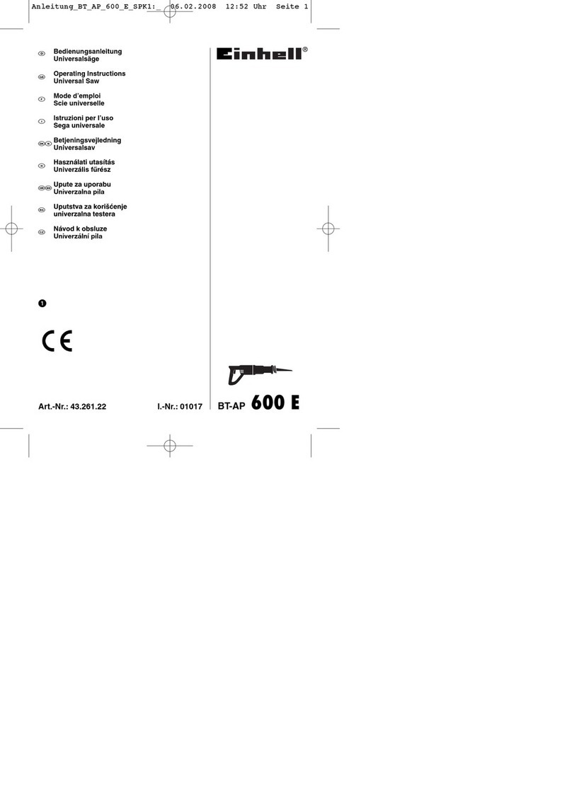 EINHELL 43.261.22 User manual