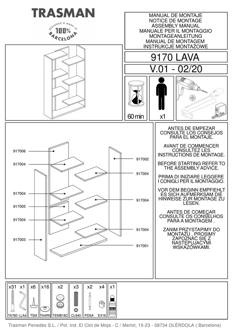 Trasman 9170 LAVA Operating	 instruction