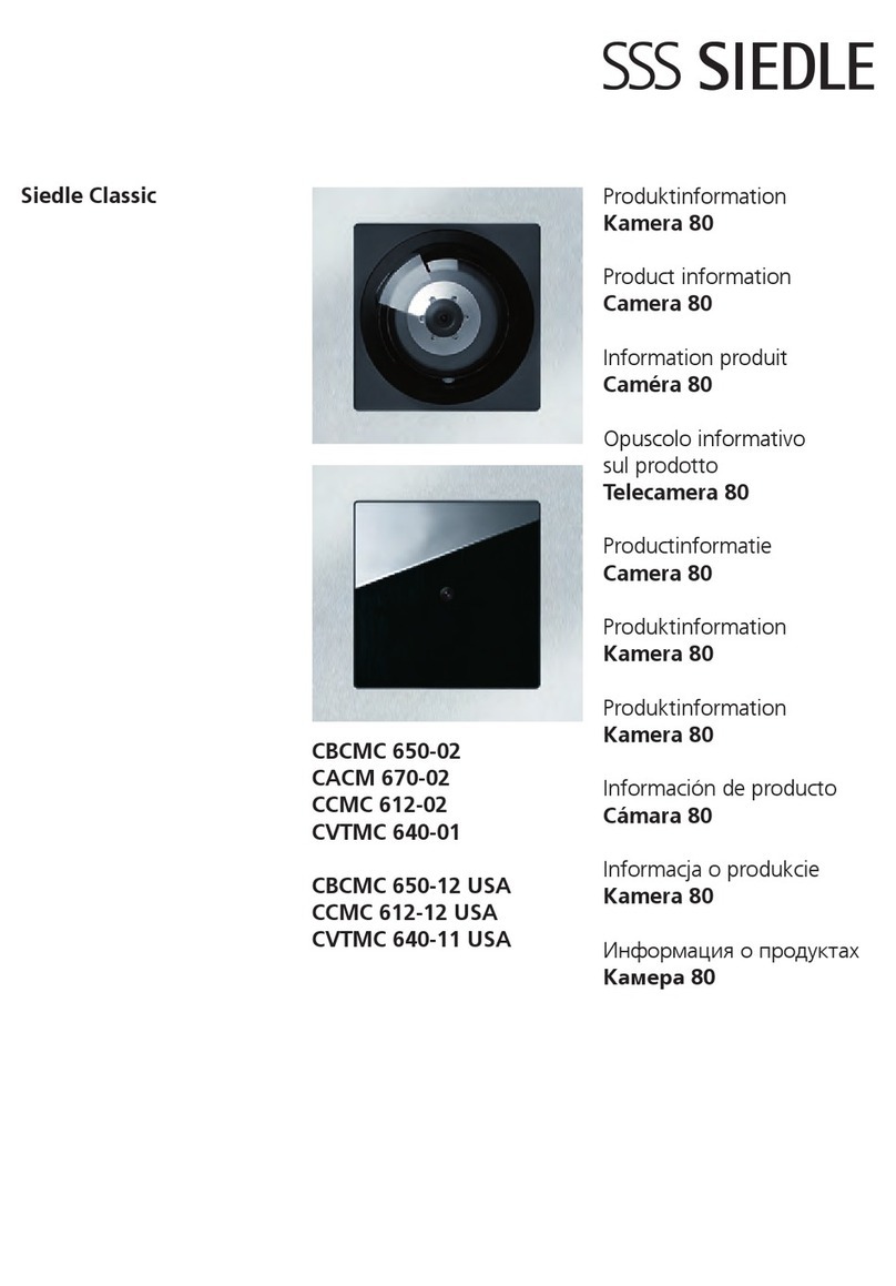 SSS Siedle Classic CCMC 612-02 Product information