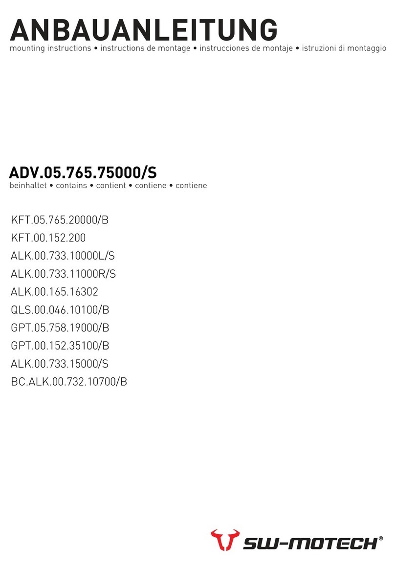 SW-Motech ADV.05.765.75000/S Mounting instruction