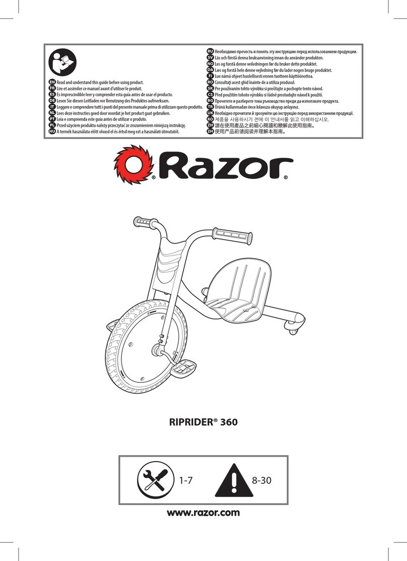Razor RipRider 360 User manual