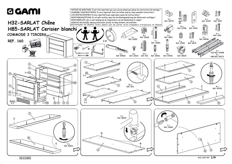 Gami 160 Assembly instructions Gami 160 Assembly instructions