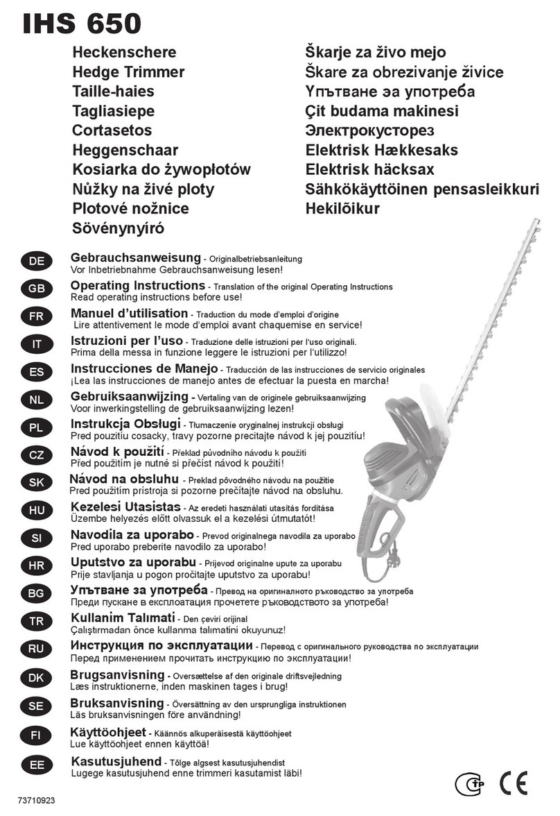 Ikra IHS 650 User manual Ikra IHS 650 User manual