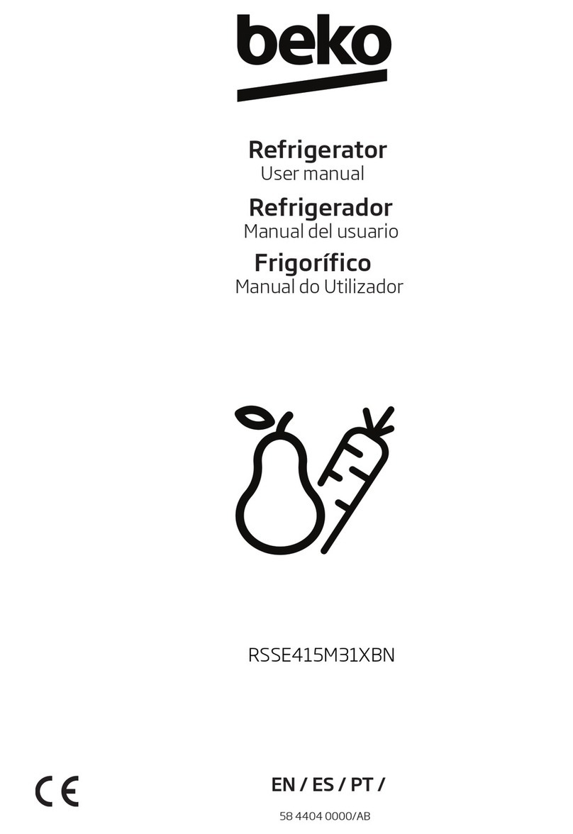 Beko RSSE415M31XBN User manual