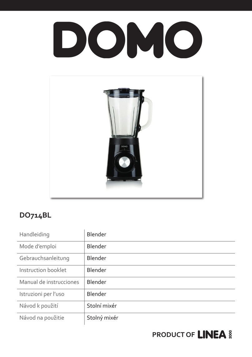 Linea 2000 DOMO DO714BL User manual