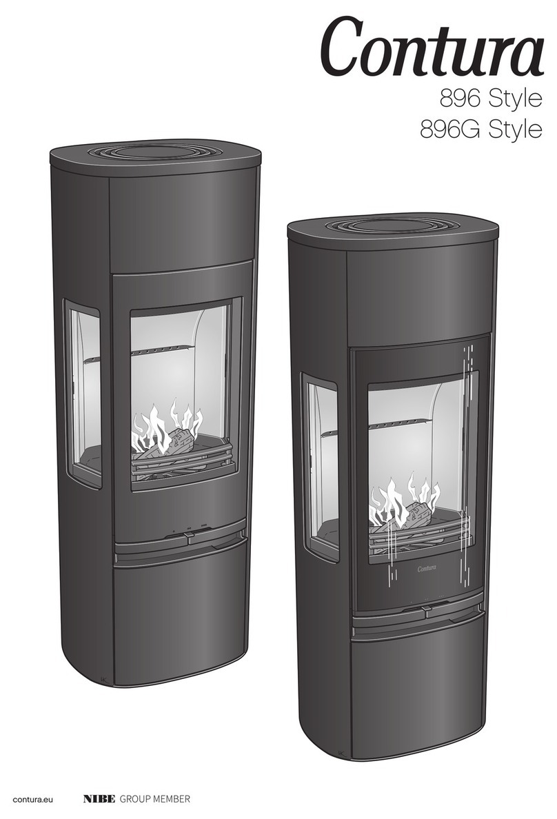 Nibe Contura Style 896G manual