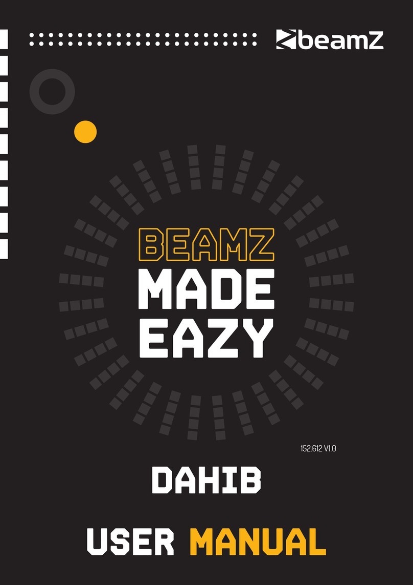 Beamz DAHIB user manual