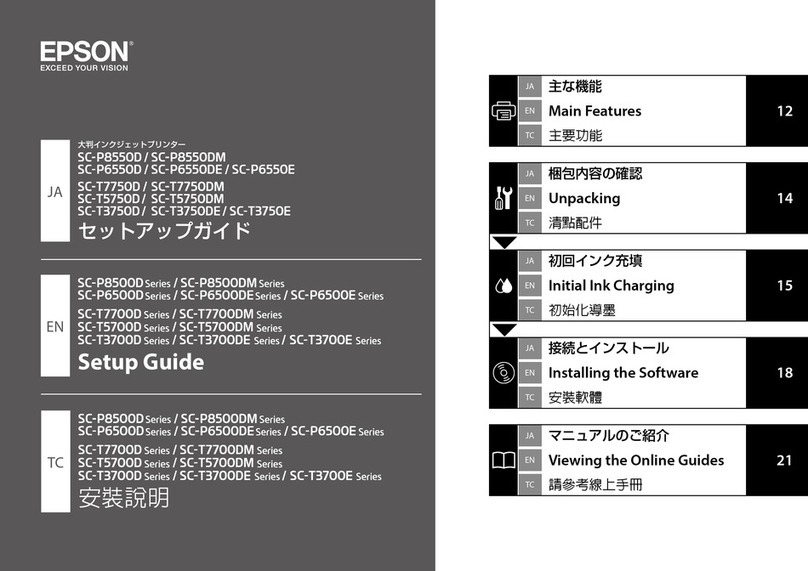 Epson SC-P7700D Series User manual