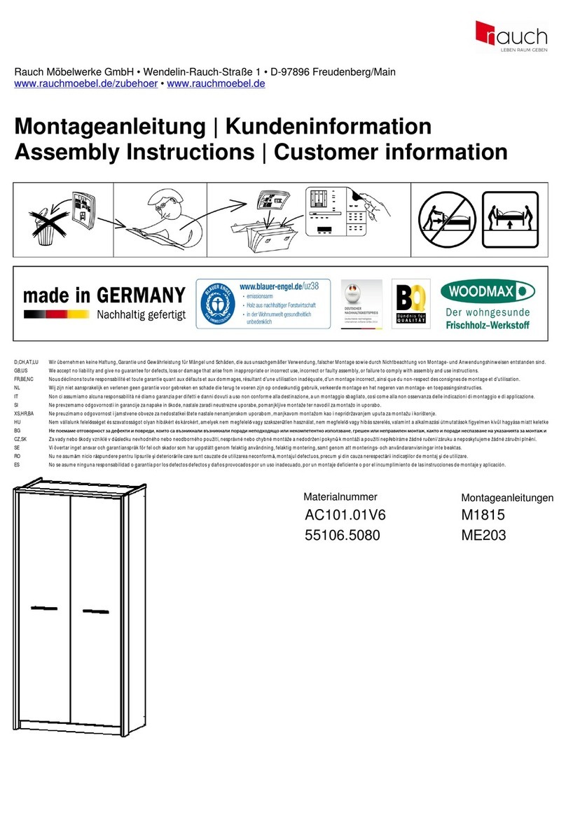 Rauch M1815 User manual