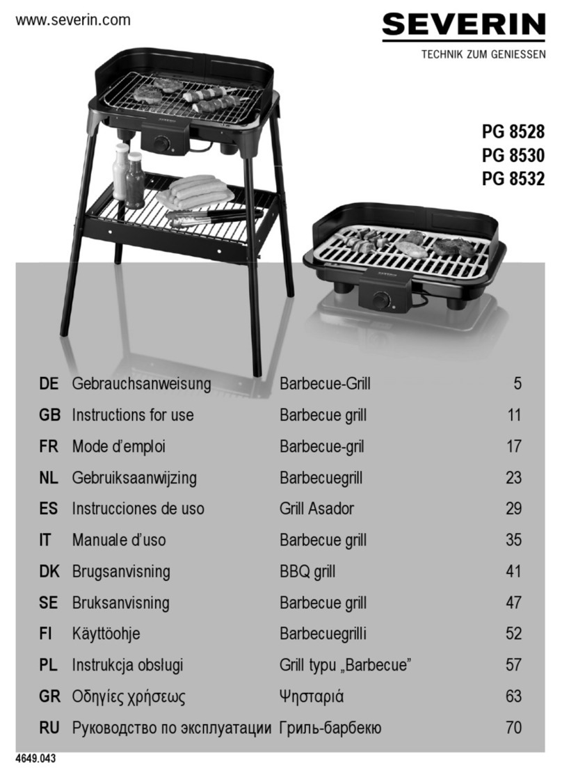 SEVERIN PG 8528 User manual