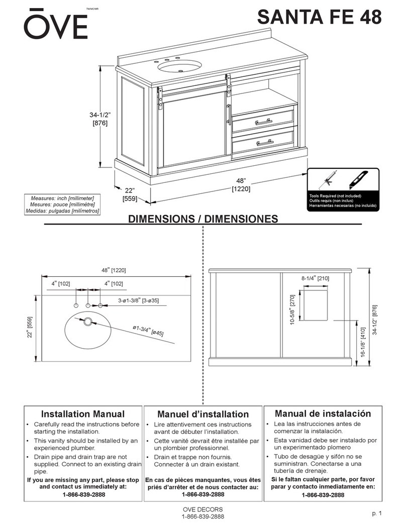 OVE SANTA FE 48 quick start guide
