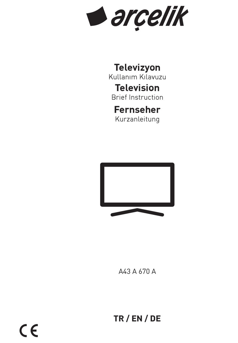 arcelik A43 A 670 A Reference guide
