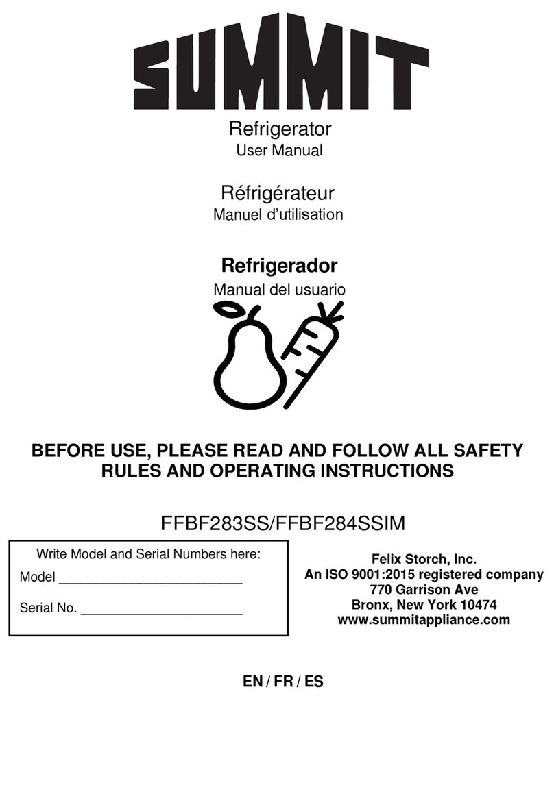 Summit FFBF283SS user manual