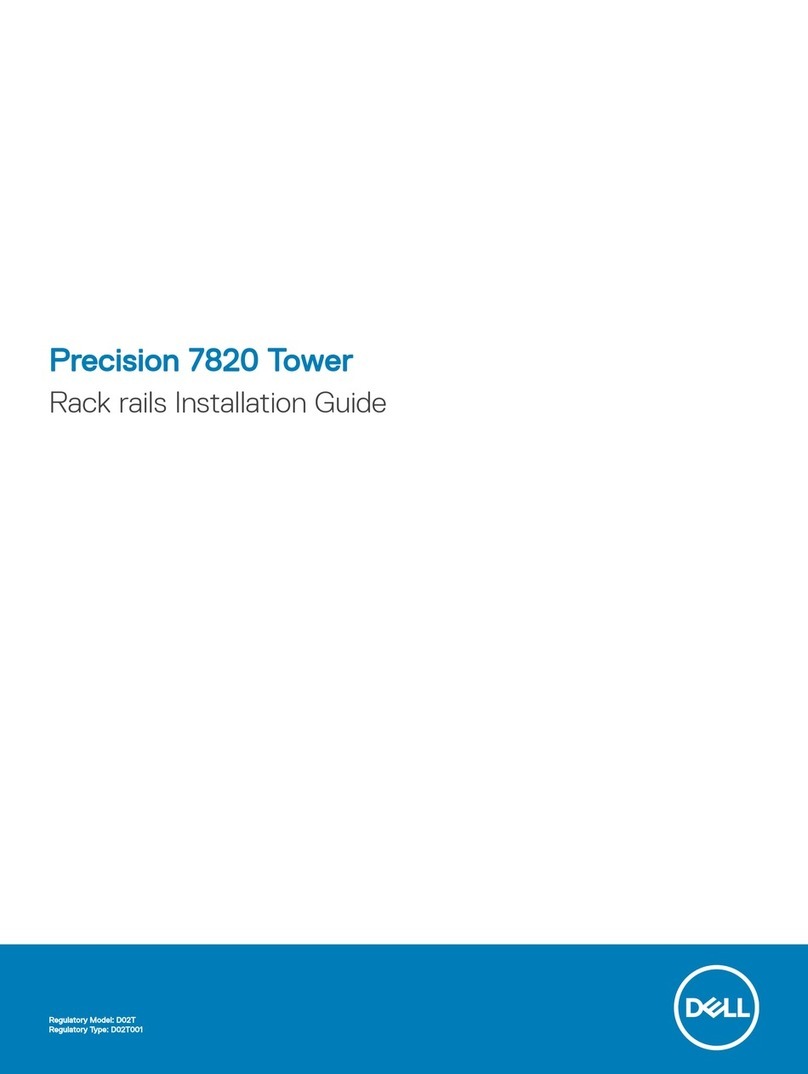 Dell Precision 5820 Tower D02T User manual