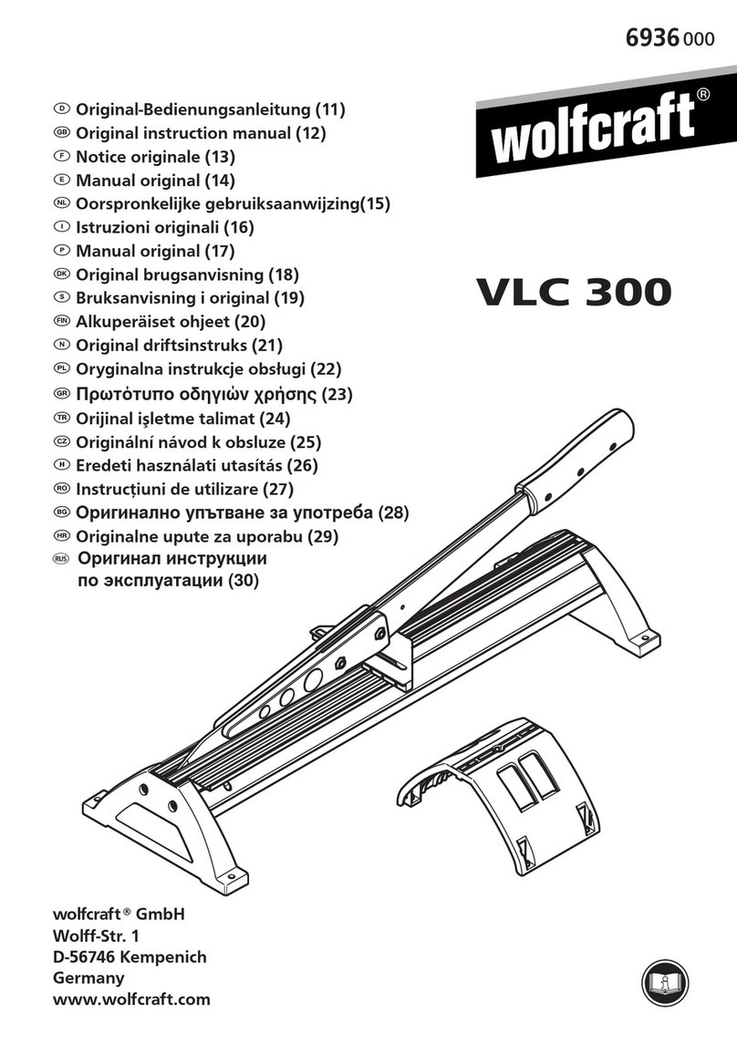 Wolfcraft VLC 300 User guide