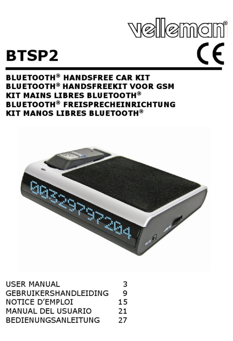Velleman BTSP2 user manual
