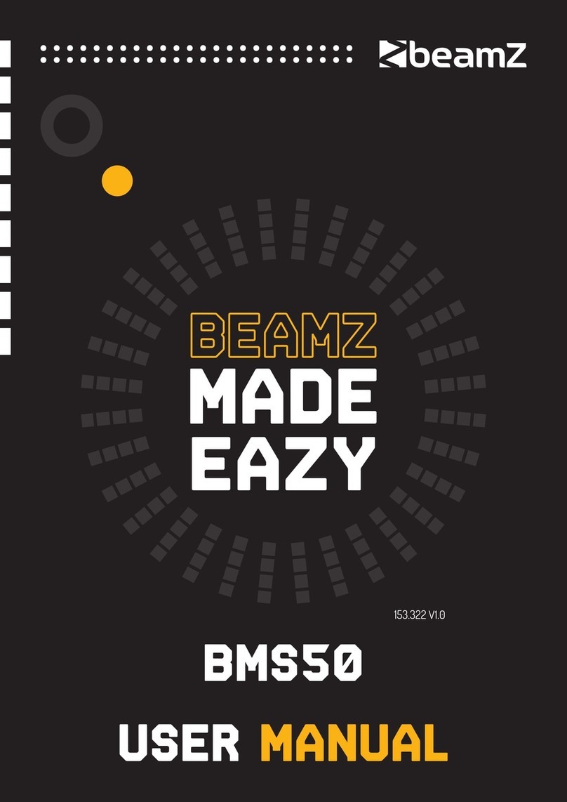 Beamz BMS50 user manual Beamz BMS50 user manual