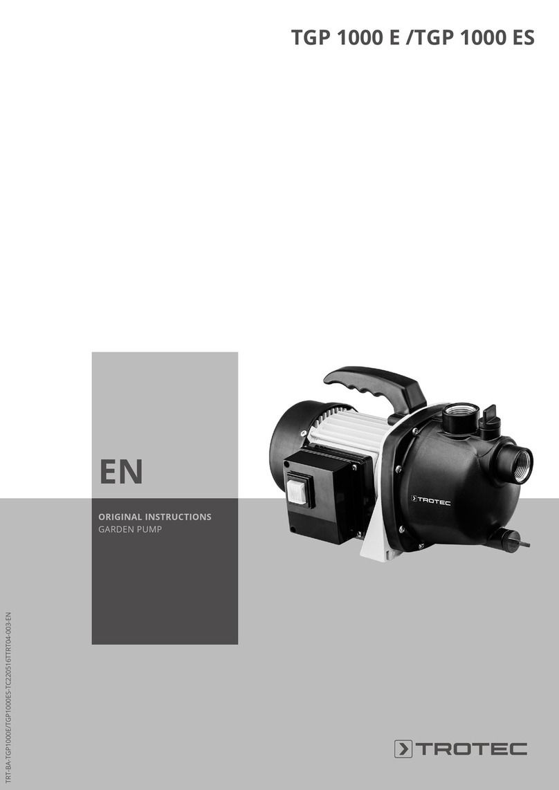 Trotec TGP 1000 ES Original instructions