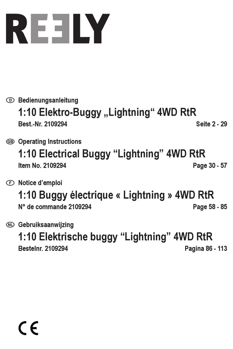 Reely Lightning 4WD RtR operating instructions