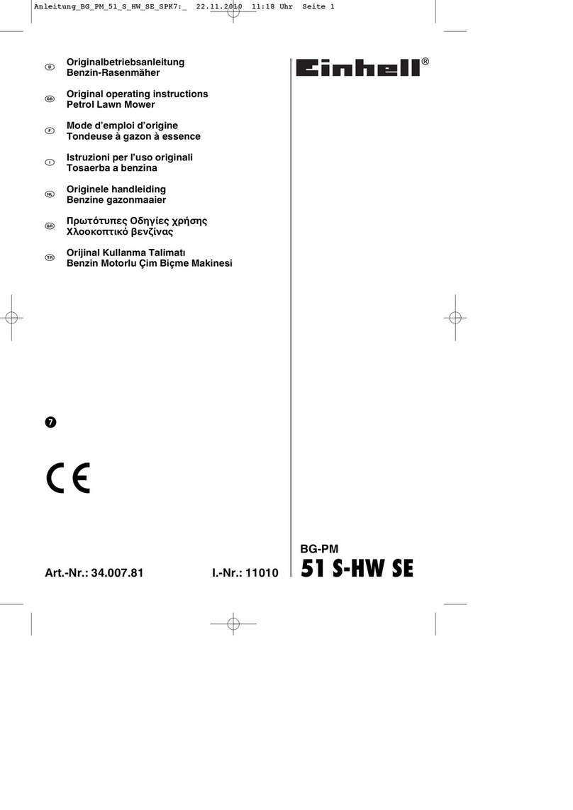 EINHELL BG-PM 51 S-HW SE User manual