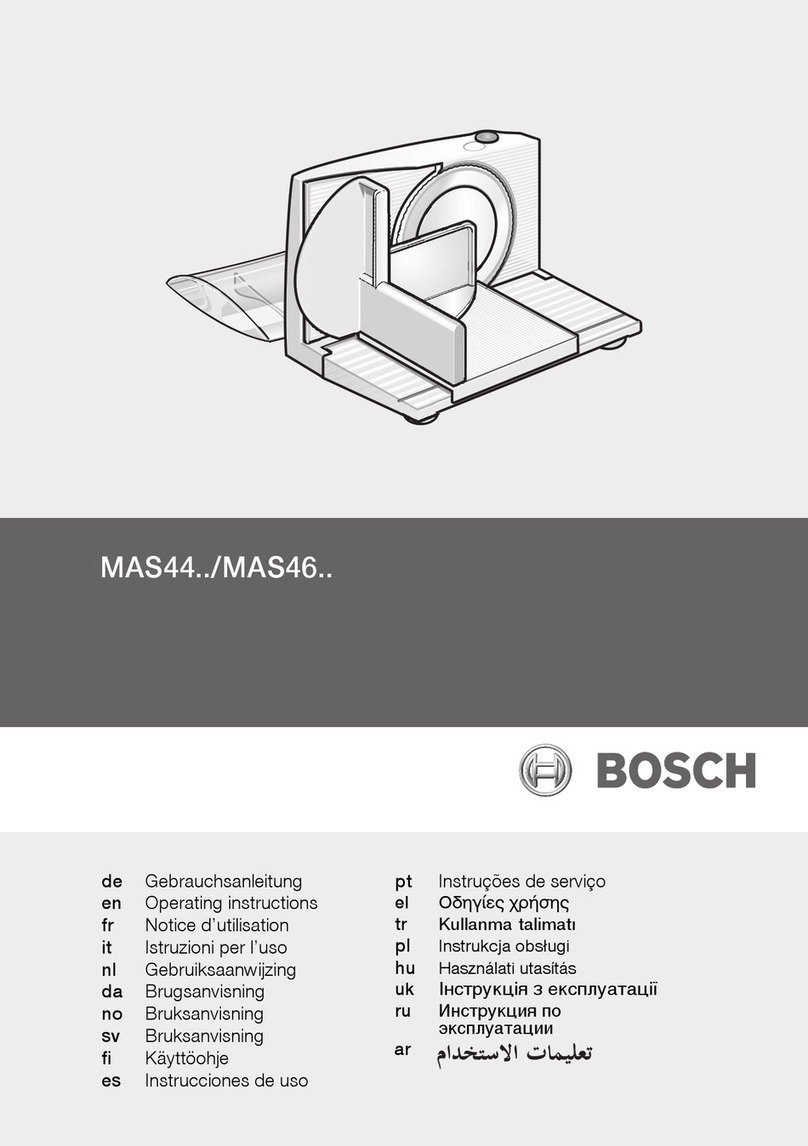 Bosch MAS46 Series User manual
