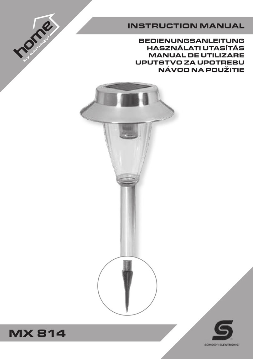 Somogyi home MX 814 instruction manual