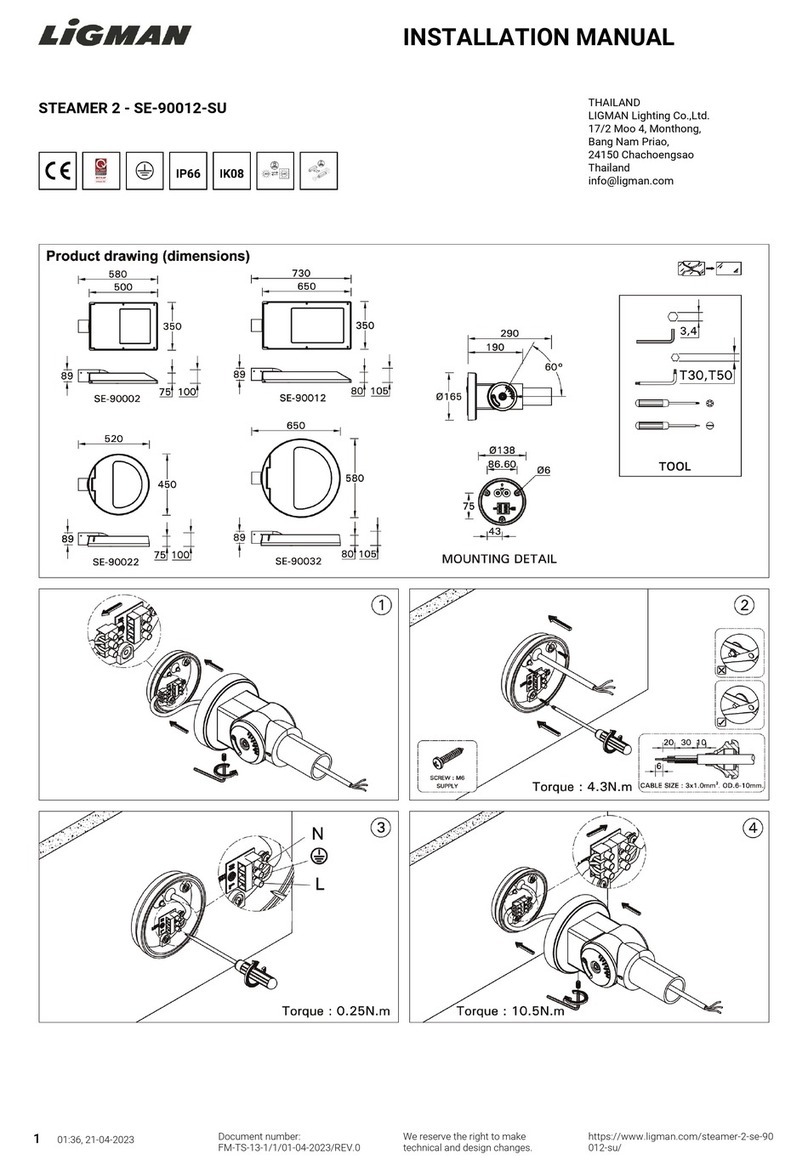LIGMAN STEAMER 2 User manual