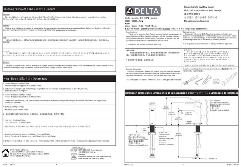 Delta Kami 33925-LPU Series User manual