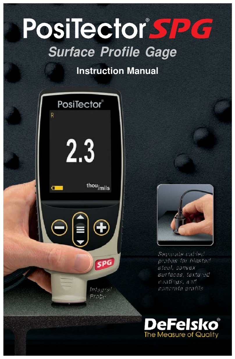 DeFelsko DF-SPG3-E User manual